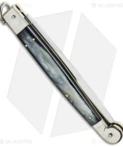 Alternative view of AGA Campolin 12" Sicilian Ring Pull Automatic Brazilian Horn (5.5" Satin Bayo)