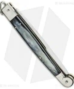 Alternative view of AGA Campolin 12" Sicilian Ring Pull Automatic Brazilian Horn (5.5" Satin Bayo)