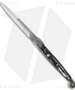 AGA Campolin 12" Sicilian Picklock Automatic Brazilian Horn (5.5" Satin Bayo)