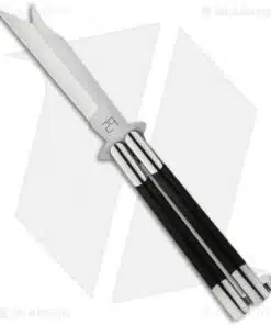 29 Knives Chris Olofson Custom 4" Kampilan African Blackwood Butterfly Knife