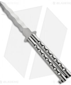 Alternative view of 29 Knives Chris Olofson Custom 4" Kriss Balisong Skeleton Butterfly Knife