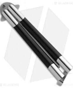 Alternative view of 29 Knives Chris Olofson 4" Spear Point Balisong Ebony Butterfly Knife