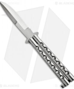 Alternative view of 29 Knives Chris Olofson Custom 4" Weehawk Balisong Skeleton Butterfly Knife