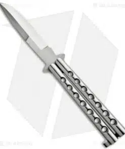 Alternative view of 29 Knives Chris Olofson Custom 4" Weehawk Balisong Skeleton Butterfly Knife