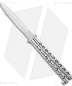 Alternative view of 29 Knives Chris Olofson Custom 5" Spear Point Balisong Skeleton Butterfly Knife