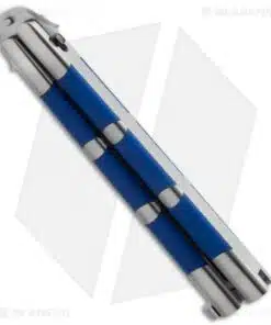 Alternative view of 29 Knives Chris Olofson 5" Talon Balisong Butterfly Knife Blue G-10