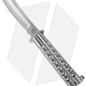 29 Knives Chris Olofson Custom 4" Panabas Butterfly Knife Deluxe Skeleton