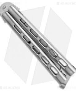 Alternative view of 29 Knives Chris Olofson 4" Weehawk Balisong Slotted Titanium Butterfly Knife