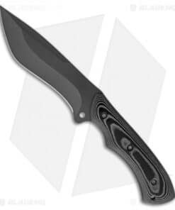 ABKT Tac Guardian Fixed Blade Knife Black Micarta (6.75" Black) AB001