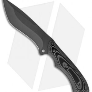 ABKT Tac Guardian Fixed Blade Knife Black Micarta (6.75" Black) AB001