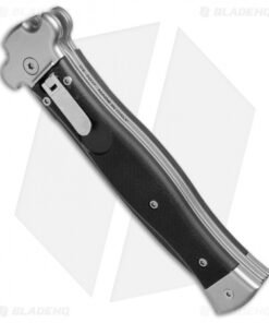 Alternative view of AGA Campolin Zero Dagger Leverlock Automatic Knife Black G-10 (3.75" Black)