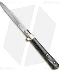 AGA Campolin 11" Frosolone Pick Lock Stiletto Automatic Knife (5" Satin)