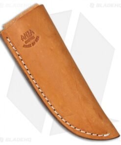 Alternative view of Anza Knives JWK-3 AJB Fixed Blade Knife Amber Jigged Bone (3.75" Plain)