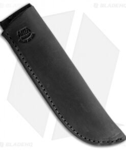Alternative view of Anza Knives Tracker Fixed Blade Knife Full Stag Handle (5.5" Satin)