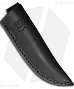 Alternative view of Anza Knives WK-1FE Tanto Fixed Blade Knife Black Micarta (2.75" Satin)
