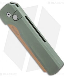 Alternative view of Arcform Slimfoot Automatic Knife Desert Warrior OD Green Aluminum (3.13" Copper)