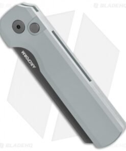 Alternative view of Arcform Slimfoot Automatic Knife Gray Aluminum (3.1" Black)