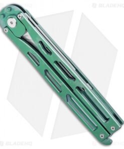 Alternative view of Artisan Cutlery Kinetic-Tool Automatic Butterfly Tool Green Ti (2.8" SW)
