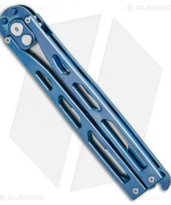 Alternative view of Artisan Cutlery Kinetic-Tool Automatic Butterfly Tool Blue Ti (4" Satin)