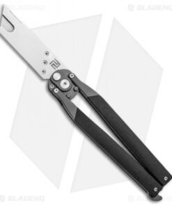 Artisan Cutlery Kinetic-Tool Automatic Butterfly Tool Round Black G-10 (2.8" SW)