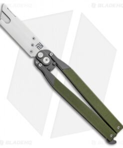 Artisan Cutlery Kinetic-Tool Automatic Butterfly Tool Green G-10 (2.8" SW)
