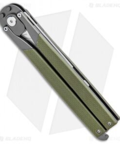 Alternative view of Artisan Cutlery Kinetic-Tool Automatic Butterfly Tool Green G-10 (2.8" SW)