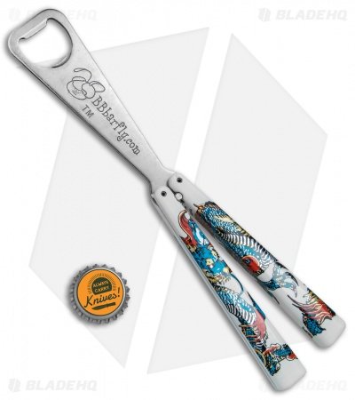 BB Barfly Bottle Opener Butterfly Trainer (Blue Dragon) - Image 3