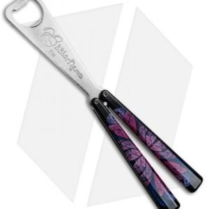 BB Barfly Bottle Opener Butterfly Trainer (Psychedelic Flowers)
