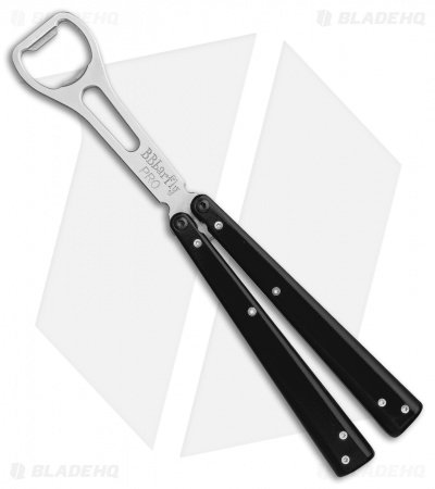 BB Barfly Pro Model Bottle Opener Butterfly Trainer (Black)