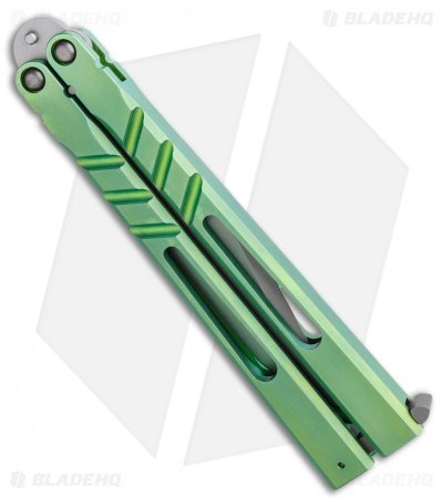 BRS-Premium-Channel-Alpha-Beast-Balisong-Butterfly-Knife-Green-Ti-4.5-CHAB-BHQ-117019-LS-Side.jpg