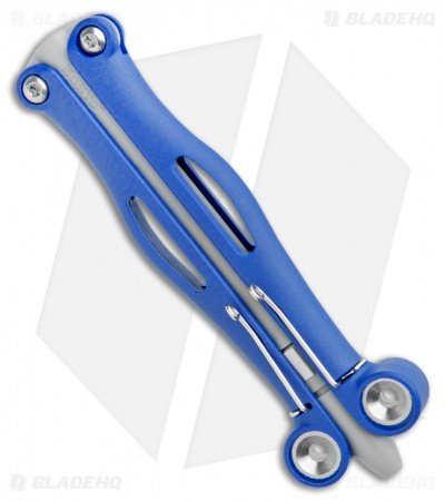 BaliYo Wing by Spyderco Butterfly Pen (Blue) YCN102 - Image 4