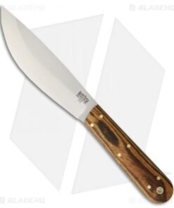 Bark River Hudson Bay Trade Fixed Blade Knife Bocote Wood (5.5" A-2)