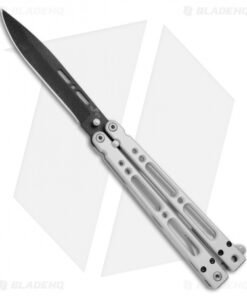 Alternative view of Bear OPS Bear Song IV Butterfly Knife Aluminum w/Trainer (4.38" Black) B-400B+TR