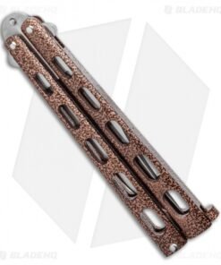 Alternative view of Bear & Son 30th Anniversary 114 Copper Vein Butterfly Knife (4.3" Satin)