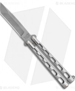 Bear & Son Butterfly Knife Tanto Stainless Steel (4.1" Bead Blast) SS14A