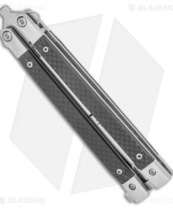 Alternative view of Bear & Son 30th Anniversary Butterfly Knife Carbon Fiber (5" Satin) CF17-S35