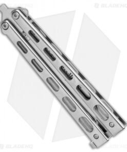 Alternative view of Bear & Son 30th Anniversary Butterfly Knife Silver (4" S35V Satin)
