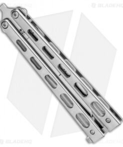 Alternative view of Bear & Son 30th Anniversary SS14-D2 Polished Butterfly Knife (5" Satin)