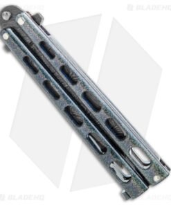 Alternative view of Bear & Son Large Butterfly Tanto Knife Galaxy (4" Damascus) 115TANGXD