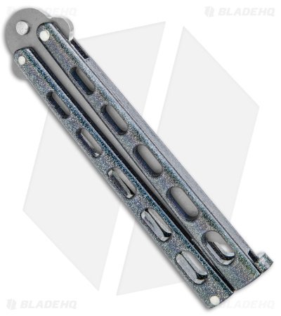 Bear-and-Son-Butterfly-Knife-Black-Sparkles-Gray-SW-Tanto-BHQ-141043-jr-side.jpg