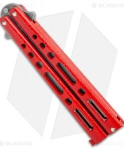 Alternative view of Bear & Son Butterfly Clip Point Red (4"Stonewash)