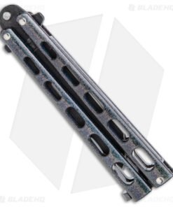 Alternative view of Bear & Son Large Butterfly Tanto Knife Galaxy (4" Black) 115TANGX