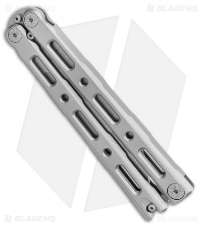 Benchmade 85 Bali-Song Butterfly Knife Integral Titanium (4.4" Stonewash) - Image 3