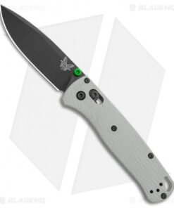 Benchmade Bugout Gray G-10 AXIS Lock Knife (3.2" Black 20CV) 535BK-2002