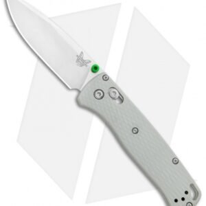Benchmade Bugout Gray G-10 AXIS Lock Knife (3.2" Satin 20CV) 535-2002