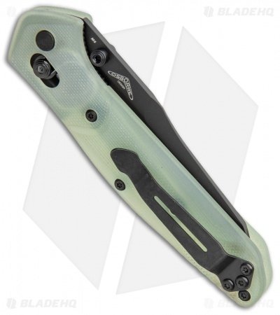 Benchmade 940 Osborne AXIS Lock Knife Natural G-10 (3.4" Black M4) - Image 3