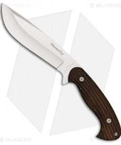Black Fox Tactical Hunter Fixed Blade Knife Black Zytel (6.375" Satin)
