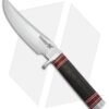 BlackJack Classic Model 127 Fixed Blade Knife Black Micarta (6" Satin)
