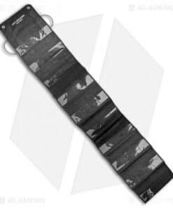 Alternative view of Blade HQ Jumbo Knife Roll Nylon Carry Case - Black w/Door Hooks