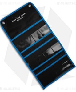 Alternative view of Blade HQ Knife Roll Nylon Carry Case - Black / Blue